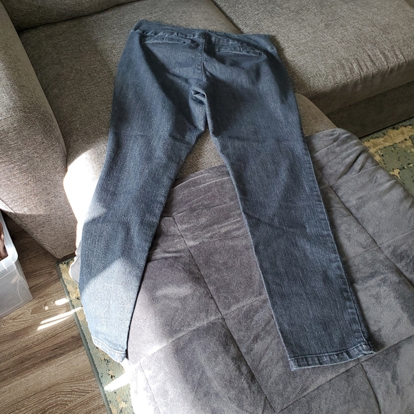 ONE5ONE size 12 dark blue wash High Rise Trouser - Picture 10 of 10